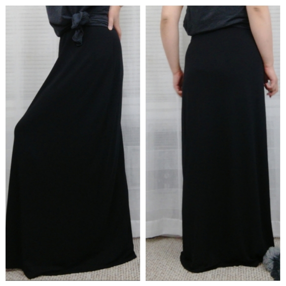The Limited Dresses & Skirts - * THE LIMITED Classic Black Long Maxi Skirt
